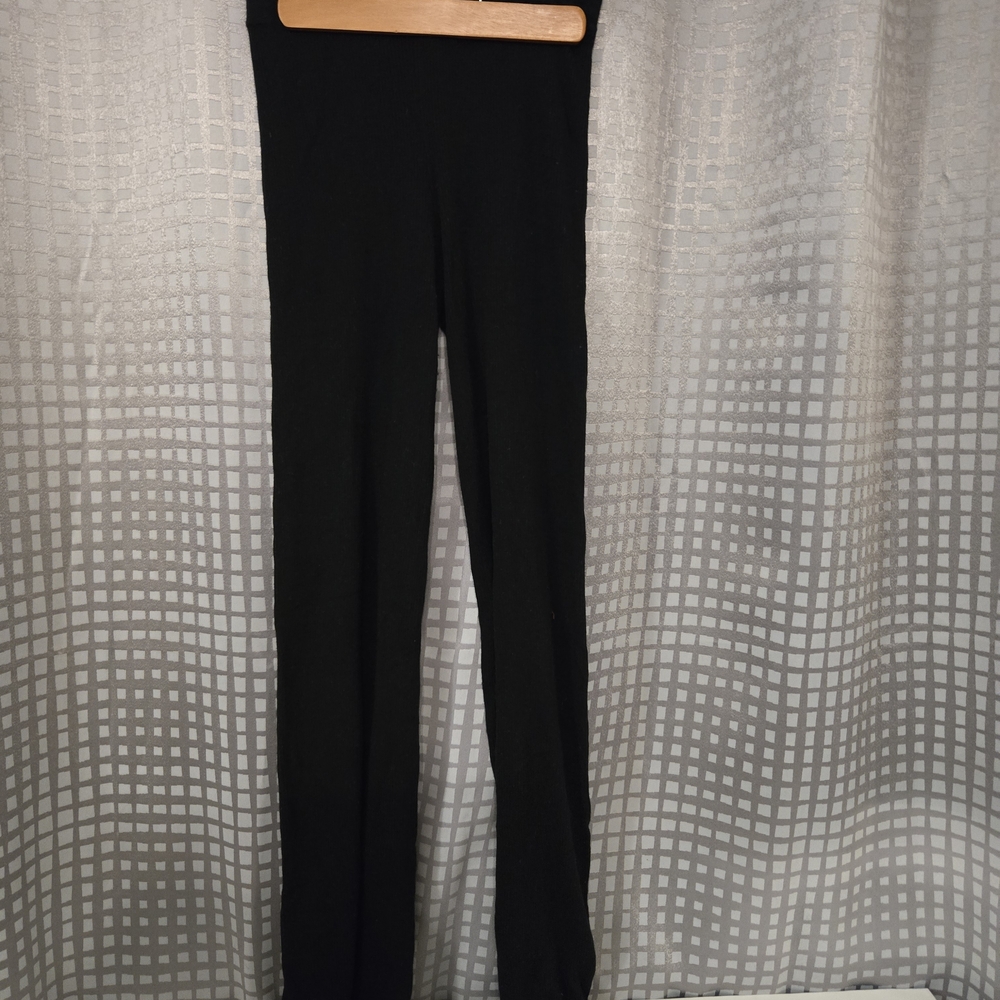 NAADAM Women's Silk Cashmere Black Lounge Pants